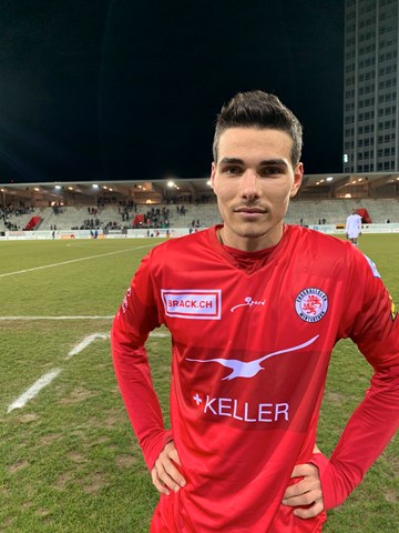 Luca Tranquilli hat von Schaffhausen nach Winterthur gewechselt.