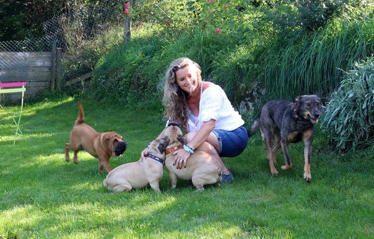 Franziska Glanzmann freut sich, wenn bald wieder mehr Leben in ihr Hundehotel einkehrt. Franziska Glanzmann freut sich, wenn bald wieder mehr Leben in ihr Hundehotel einkehrt.