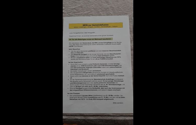In einem Dokument werden die Contra-Argumente dargestellt, wie zum Beispiel …