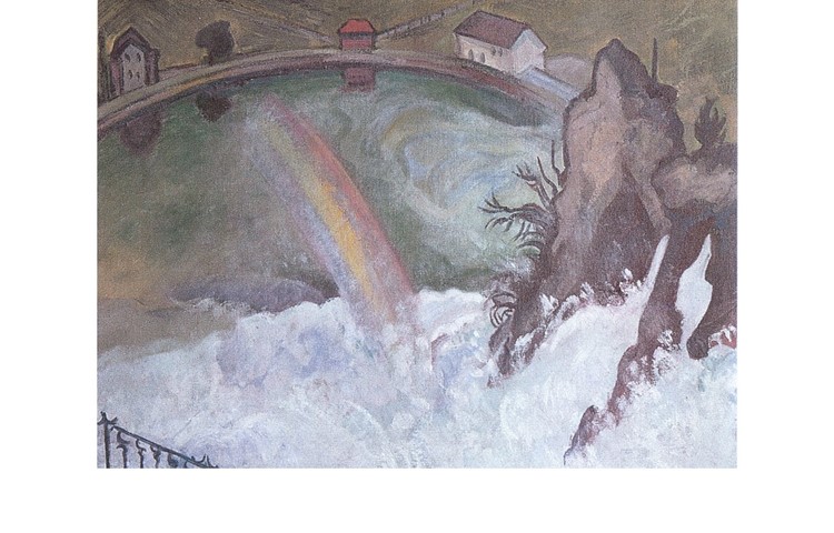 "Rheinfall bei Schaffhausen" "Rheinfall bei Schaffhausen"