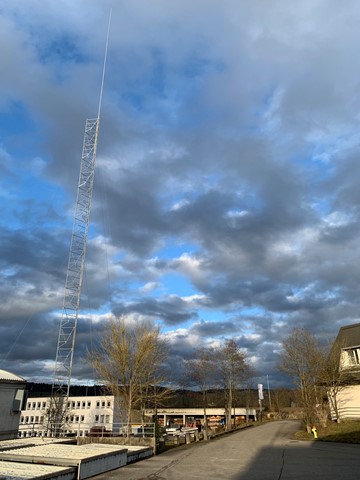 Die Antenne beim AZA wird höher als vor einem Jahr ausgesteckt.