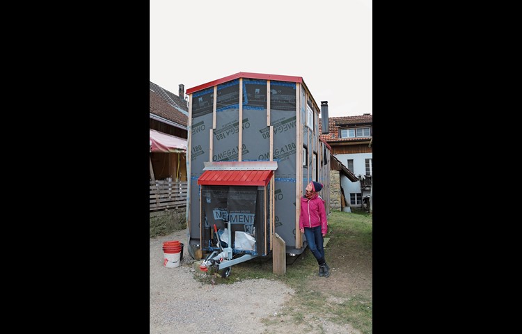 So «tiny» (winzig) sieht das Haus von Fiona Bayer gar nicht aus.