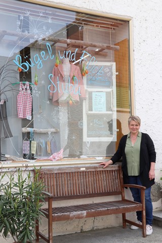 Claudia Obrecht hat sich mit ihrem «Flickstübli» einen Traum erfüllt.