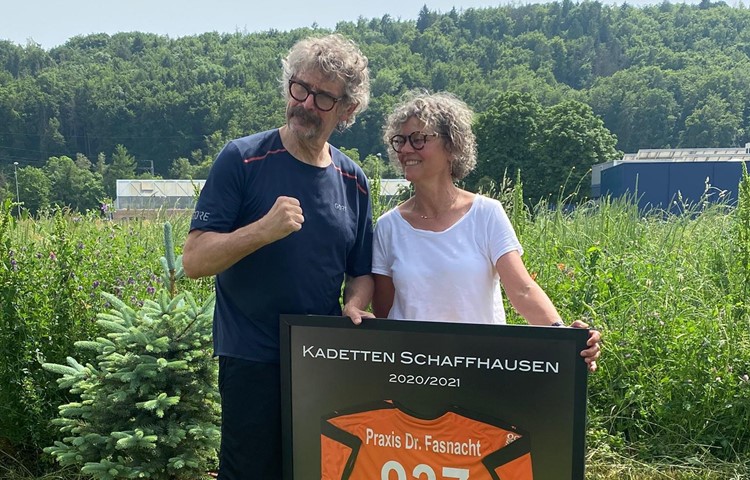 Jean-Jacques Fasnacht mit seiner Frau Bea. Klicken Sie auf das Bild zur Vollansicht. Jean-Jacques Fasnacht mit seiner Frau Bea. Klicken Sie auf das Bild zur Vollansicht.
