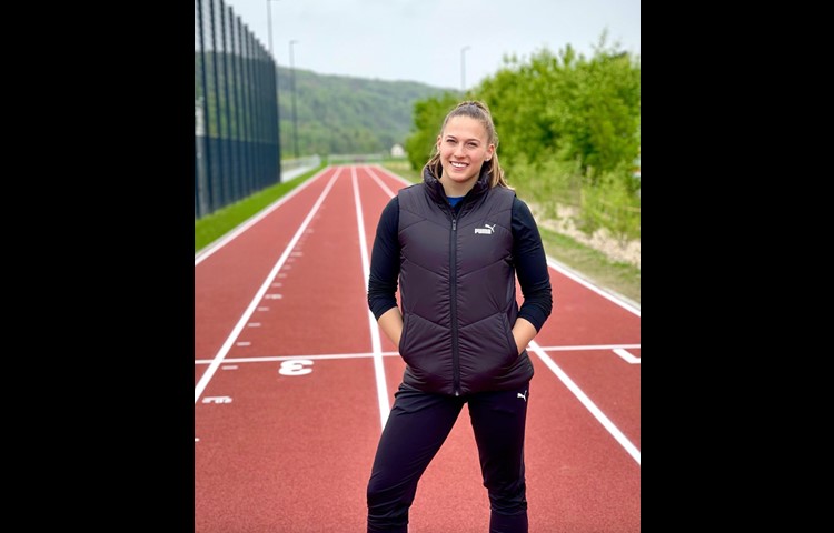 Angelica Moser ist auch auf dem neuen Sportplatz in der Heimat anzutreffen (Foto vom Mai).