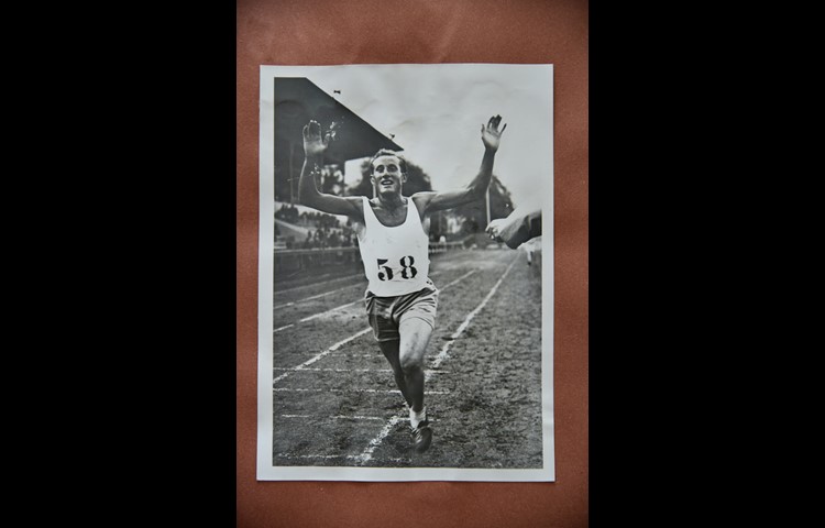 Hans Meier auf dem Höhepunkt seiner Karriere Ende der 1930er-Jahre.