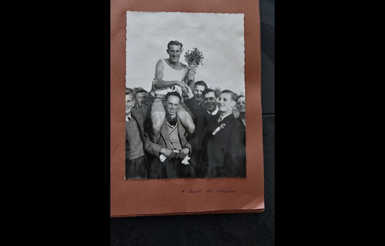 Hans Meier auf dem Höhepunkt seiner Karriere Ende der 1930er-Jahre.