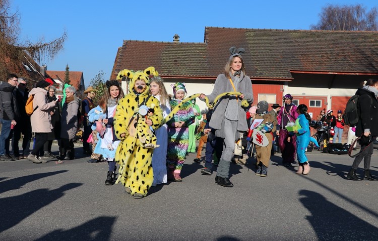 Kinderumzug in Feuerthalen. Kinderumzug in Feuerthalen.