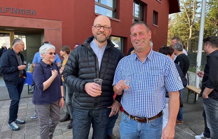 Thomas Röhren (l.) präsidiert ab Juli die Sek Kreis Andelfingen, Patrick Meier zieht in den Kleinandelfinger Gemeinderat ein. Thomas Röhren (l.) präsidiert ab Juli die Sek Kreis Andelfingen, Patrick Meier zieht in den Kleinandelfinger Gemeinderat ein.