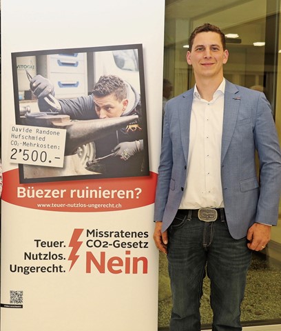 Davide Randone nach seiner Wahl zum Präsidenten. Davide Randone nach seiner Wahl zum Präsidenten.