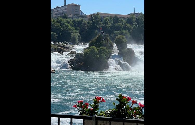 Auch einen Besuch auf dem Felsen liess sich der Bundesrat nicht entgehen.
