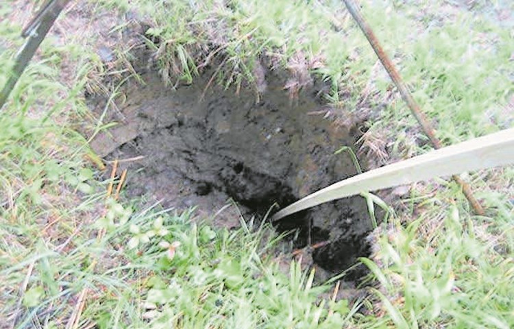 2009 sank der Forsttraktor ein – was sich im Untergrund versteckt, wusste dazumal niemand. 2009 sank der Forsttraktor ein – was sich im Untergrund versteckt, wusste dazumal niemand.