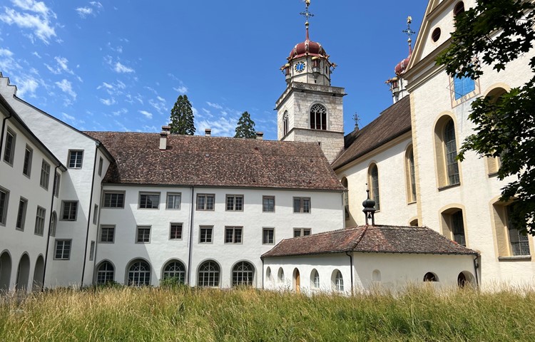Blick auf die Rückseite des Abteitrakts. Dieser kann laut dem Museumsverein nur museal genutzt werden. Und nur das Museum sei der Garant für den öffentlichen Zugang in die innere Klosteranlage. Blick auf die Rückseite des Abteitrakts. Dieser kann laut dem Museumsverein nur museal genutzt werden. Und nur das Museum sei der Garant für den öffentlichen Zugang in die innere Klosteranlage.