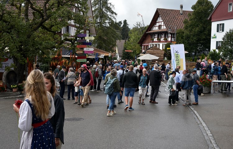 Am Samstag und Sonntag tummelten sich viele Besucher auf dem Buchberger Herbstfest. Am Samstag und Sonntag tummelten sich viele Besucher auf dem Buchberger Herbstfest.