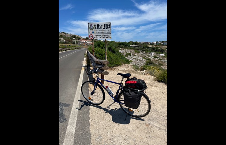 Santa Maria di Leuca an der Südspitze des Stiefelabsatzes Italiens – Ziel erreicht.