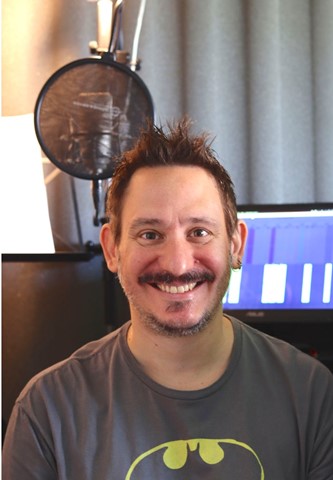 Dom Huber fühlt sich im Tonstudio zu Hause. Dom Huber fühlt sich im Tonstudio zu Hause.