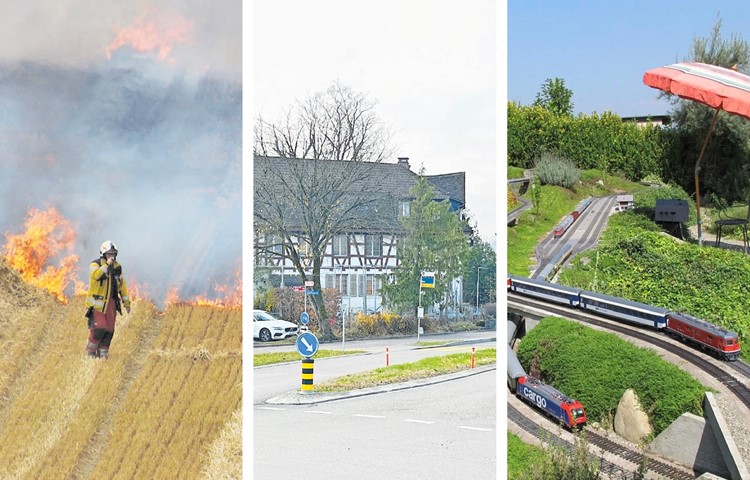 Der Feldbrand im Rietacker, die Aufnahme des Hotel Bad ins Schutzinventar und eine Outdoor-Modelleisenbahn, die ohne Bewilligung erstellt wurde: Das sind die Themen im satirischen Jahresrückblick der Nachtbuben. Der Feldbrand im Rietacker, die Aufnahme des Hotel Bad ins Schutzinventar und eine Outdoor-Modelleisenbahn, die ohne Bewilligung erstellt wurde: Das sind die Themen im satirischen Jahresrückblick der Nachtbuben.