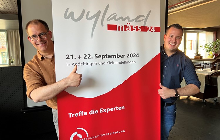 Präsidieren das OK bzw. die WRA: Martin Schaub (links) und Reto May. Präsidieren das OK bzw. die WRA: Martin Schaub (links) und Reto May.