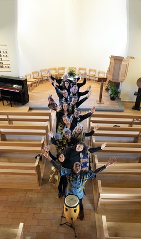 Jederzeit offen für Verstärkung: Dägerlens gutgelaunter Gospelchor.