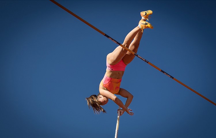 Angelica Moser sprang in Marrakesch über 4,73 Meter und sicherte sich den Sieg am Diamond-League-Meeting. Angelica Moser sprang in Marrakesch über 4,73 Meter und sicherte sich den Sieg am Diamond-League-Meeting.