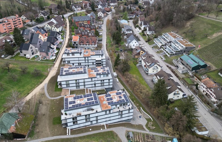 Von den 170 Einwohnern mehr in Andelfingen in den letzten fünf Jahren entfallen 142 auf das Jahr 2023. Blick auf das Gebiet Hinterwuhr, wo rege gebaut wurde. Von den 170 Einwohnern mehr in Andelfingen in den letzten fünf Jahren entfallen 142 auf das Jahr 2023. Blick auf das Gebiet Hinterwuhr, wo rege gebaut wurde.
