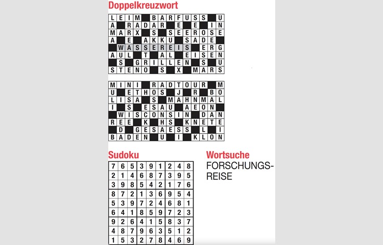 Ausgabe vom Dienstag, 30. Juli. Teil 1. Ausgabe vom Dienstag, 30. Juli. Teil 1.