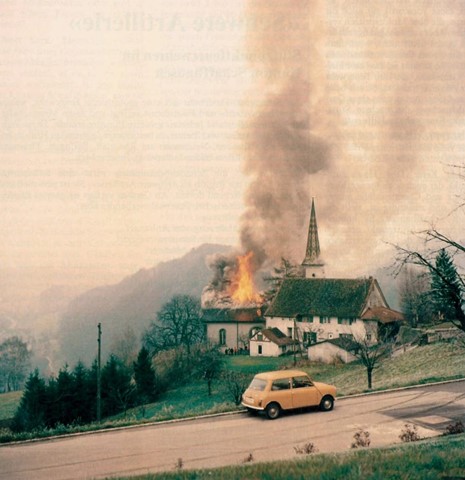 Am 19. November 1972 brannte die Kirche Buchberg-Rüdlingen. Am Sonntag vor 50 Jahren wurde sie wieder eingeweiht. Am 19. November 1972 brannte die Kirche Buchberg-Rüdlingen. Am Sonntag vor 50 Jahren wurde sie wieder eingeweiht.