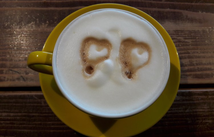 Ein Kaffee von Herzen. Ein Kaffee von Herzen.