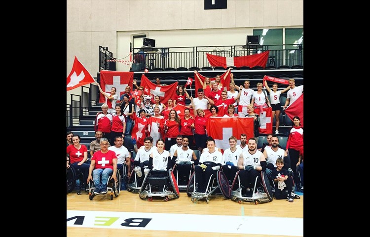 Mit der Nationalmannschaft nahm Yves Langhard (Nr. 1) im Sommer an der Europameisterschaft teil.