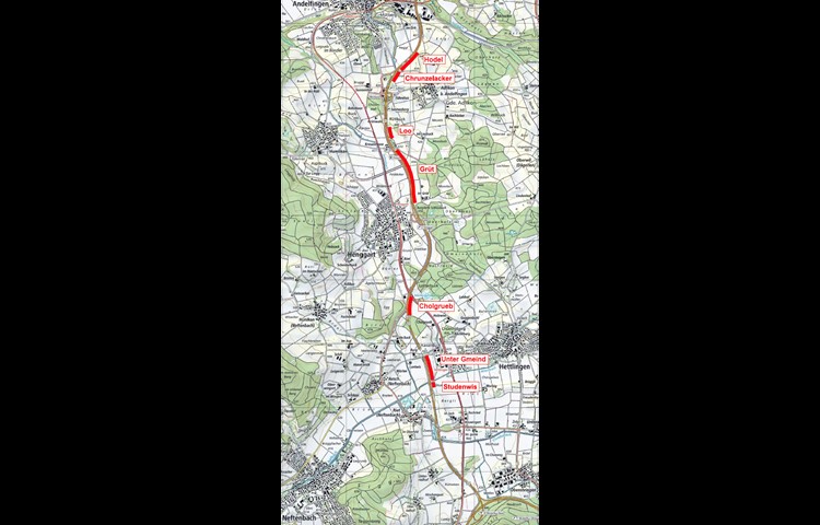 Zusammen sind die Wälle 2,5 Kilometer lang.